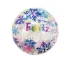 18 Inch Transparent Snowflake Spanish Christmas Ball