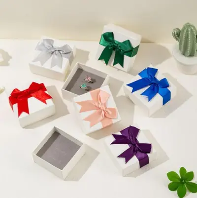 Fashion Bow Jewelry Packaging Gift Box