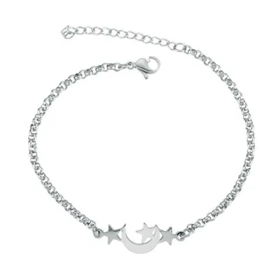 Women's Fashion Stainless Steel Hollow Butterfly Heart Bracelet Unisex Original Design