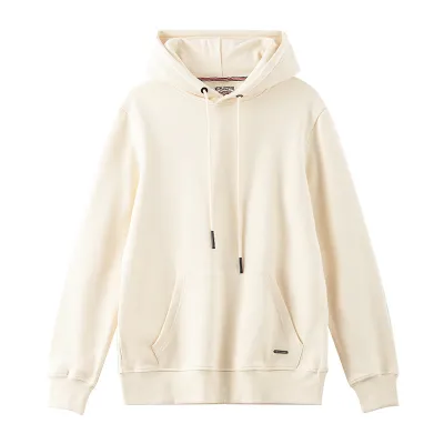 360g Spring And Autumn Heavy Ami Kaji Solid Color Sports Leisure Men And Women Pullover Hoodie Custom