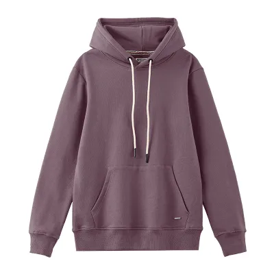360g Spring And Autumn Heavy Ami Kaji Solid Color Sports Leisure Men And Women Pullover Hoodie Custom