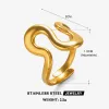 Gold Irregular Ring
