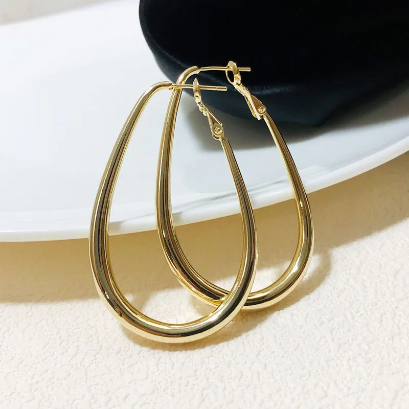 Women Fashion Exaggerated Big Drop Earrings