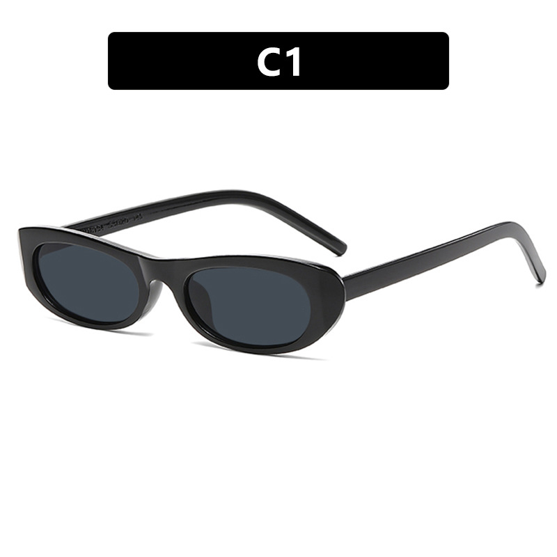 Wholesale Women Fashion Retro Narrow Frame Oval Sunglasses Wholesale Women Fashion Retro Narrow Frame Oval Sunglasses