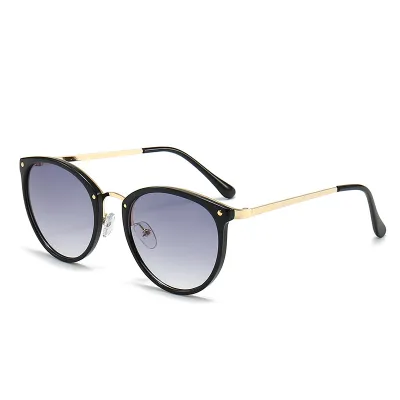 Simple Neutral Anti-Blue Round Oval Glasses Frame Accessories Sunglasses