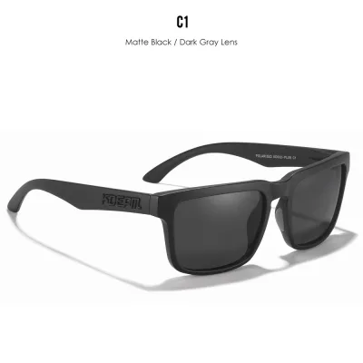 Simple Neutral Solid Color Box PC Sunglasses