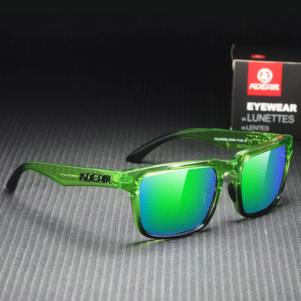 Simple Neutral Solid Color Box PC Sunglasses