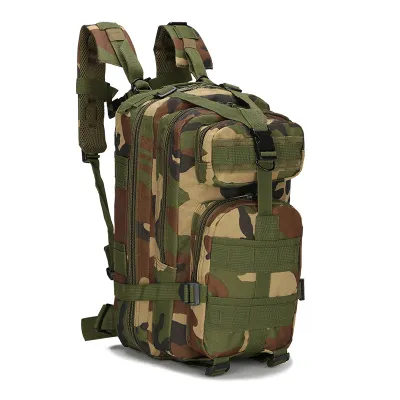 Camouflage Outdoor Hiking Backpack 28L Oxford