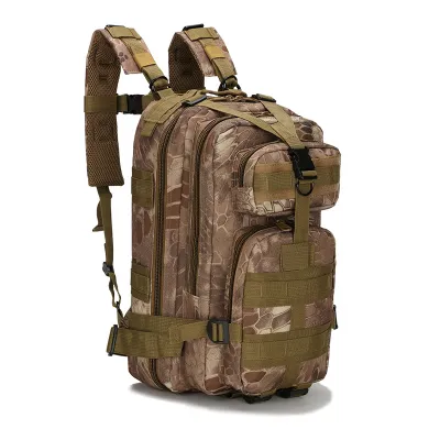 Camouflage Outdoor Hiking Backpack 28L Oxford