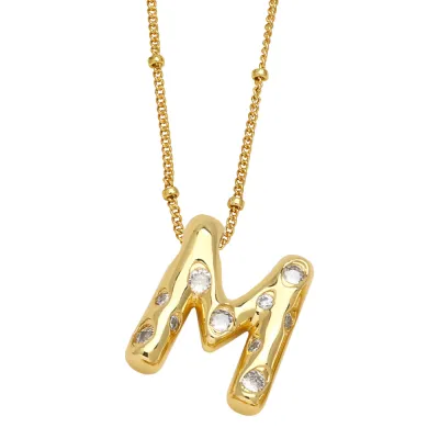 Women Fashion 26 English Alphabet Pendant Necklace