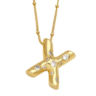 Women Fashion 26 English Alphabet Pendant Necklace