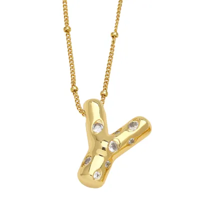 Women Fashion 26 English Alphabet Pendant Necklace