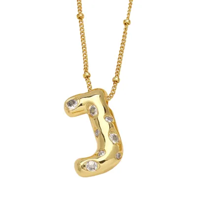 Women Fashion 26 English Alphabet Pendant Necklace