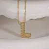 Full Diamond Letter Box Chain L