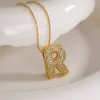 Full Diamond Letter Box Chain R