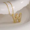 Full Diamond Letter Box Chain W