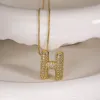 Full Diamond Letter Box Chain H