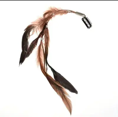 Bohemian Women's Feather BB Clip Hair Accessories Retro Style
