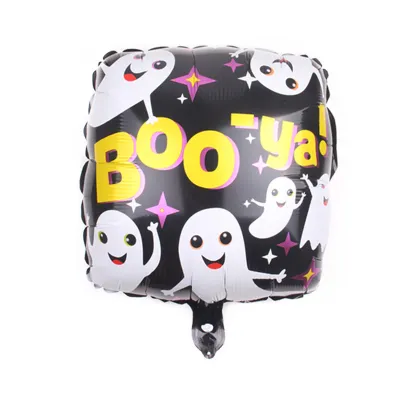 18 Inch Halloween Witch Pumpkin Skull Aluminum Film Balloon Decoration 50-Pack