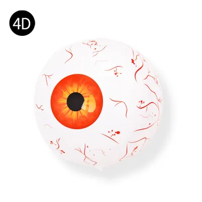 Halloween Cartoon Funny 4D Eye Modeling Aluminum Balloon Decoration 10-Bag