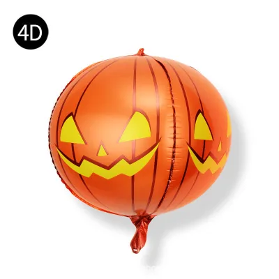 Halloween Cartoon Funny 4D Eye Modeling Aluminum Balloon Decoration 10-Bag