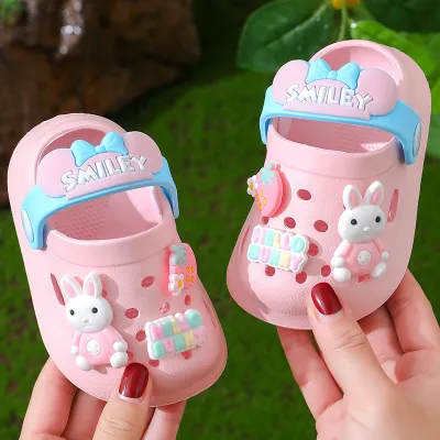 Summer Children Fashion Cartoon Hollow EVA Sandals for Boys