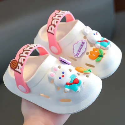 Summer Children Fashion Cartoon Hollow EVA Sandals for Boys