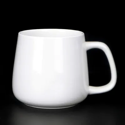 White Ceramic Mug Custom Logo Print