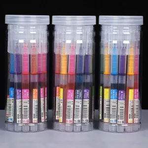 Multicolor Liquid Quick-Drying Gel Pen 0.5mm Student Ballpoint Stationery
