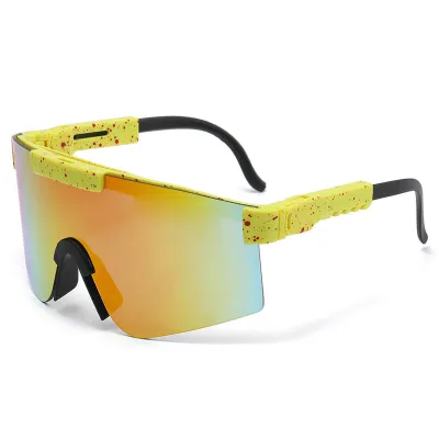 Simple Neutral Fashion Colorful Outdoor Sports Windshield Riding Sunglasses
