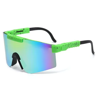 Simple Neutral Fashion Colorful Outdoor Sports Windshield Riding Sunglasses