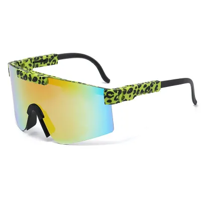 Simple Neutral Fashion Colorful Outdoor Sports Windshield Riding Sunglasses