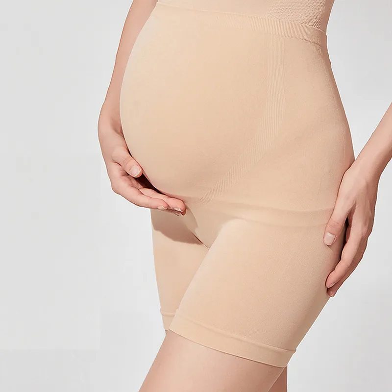 Maternity High Waist Belly Hip-Lifting Breathable Shorts