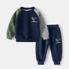 Navy Blue (Color Block Suit)