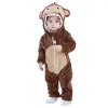 Climbing Suit Brown Monkey