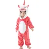 Climbing Clothes Red Unicorn Zipper