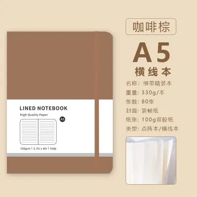 Macaron Imitation Leather Dot Matrix A5 Creative Trend Notepad Business Handbook Notebook
