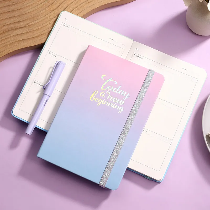 Week Planner Self-Filling Postgraduate Exam Study Plan Daily Schedule Notebook