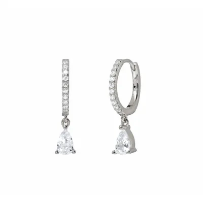 Women's Multicolor Zircon Diamond Geometric Earrings Copper Fashion Commuter