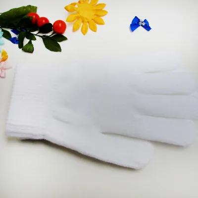 Neutral Fashion Cold Warm Knitted Acrylic Gloves