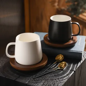 Nordic Creative Modern Simplicity White Ceramic Mug Water Cup