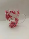 15 Double Glass Flower Cup 350Ml