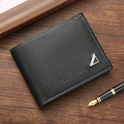 Men's Simple Fashion Multi Card PU Leather Wallet