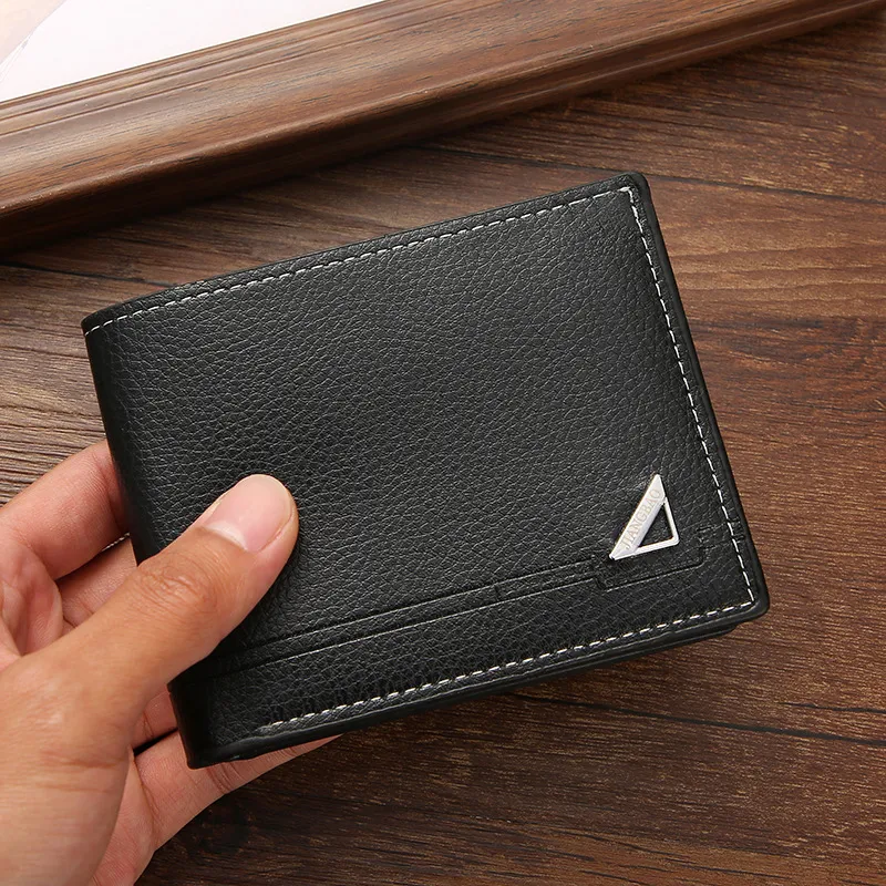 Men's Simple Fashion Multi Card PU Leather Wallet