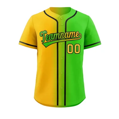 Custom Men Printed Single-Breasted Baseball Jerseys