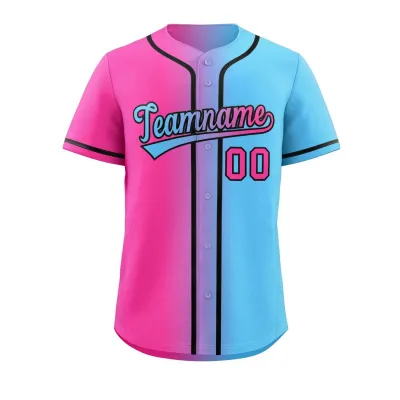 Custom Men Printed Single-Breasted Baseball Jerseys