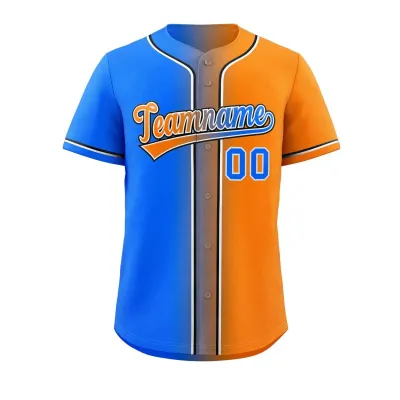 Custom Men Printed Single-Breasted Baseball Jerseys