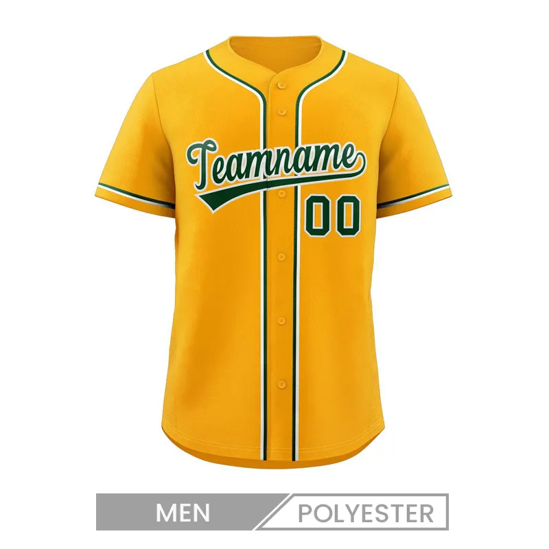 Custom Men Printed Single-Breasted Baseball Jerseys