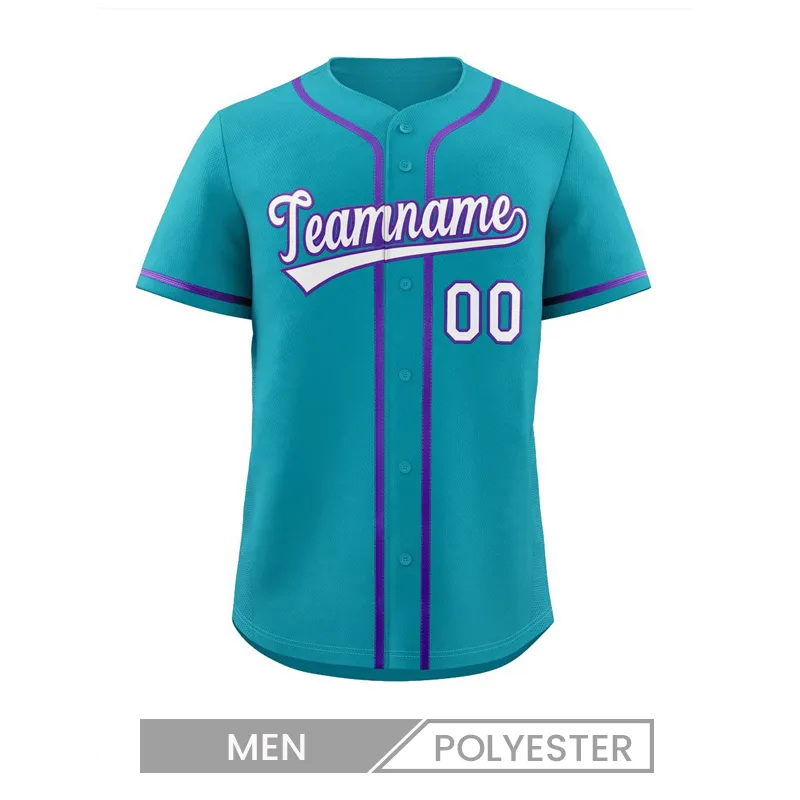 Custom Men Printed Single-Breasted Baseball Jerseys