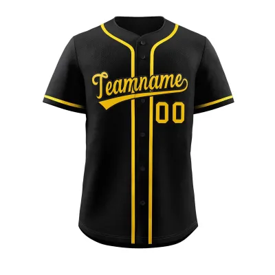 Custom Men Printed Single-Breasted Baseball Jerseys